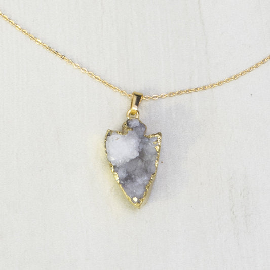 Earlene Geode Necklace