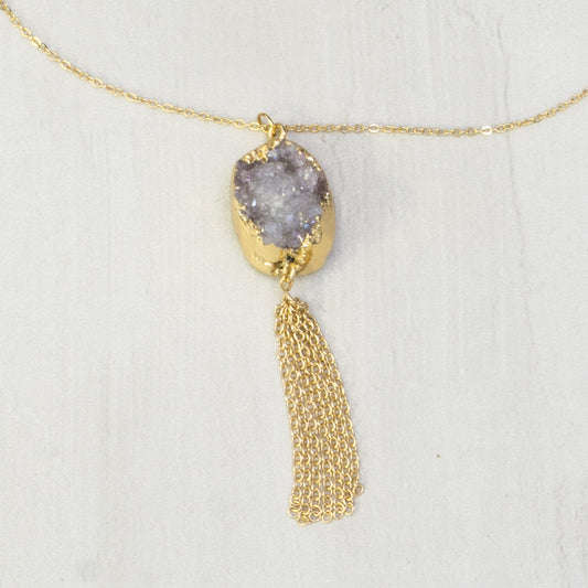 Eavan Geode Necklace